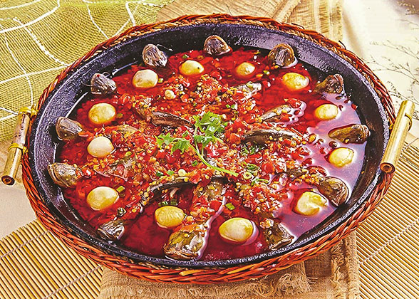 Hot Hunan dish