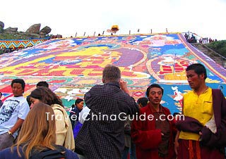 Buddha Unfolding Festival, Drepung Monastery