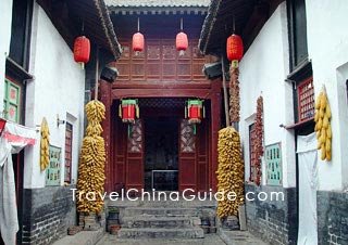 A typical courtyard (Si He Yuan) in Northern China