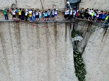 Plank Road on Mt. Huashan