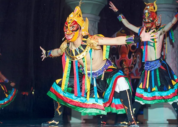 Rainbow Skirt and the Feathered Coat Dance