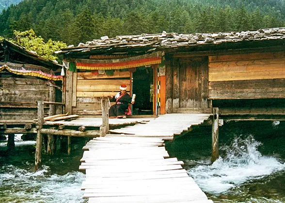 A Tibetan house in Shuzheng Village