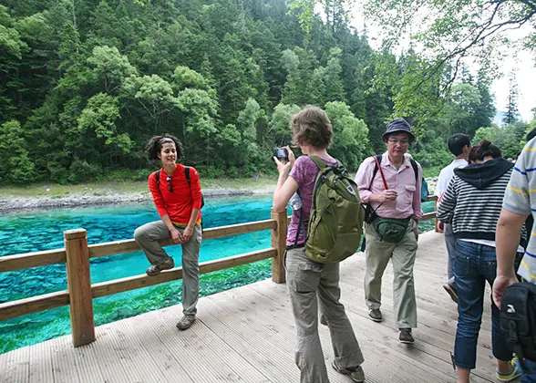 Tourists in the Valley