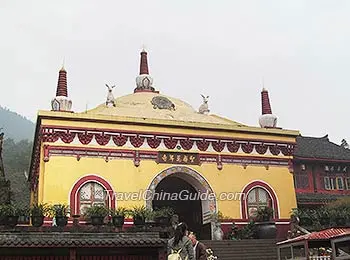 Brick Hall in the Wannian Temple