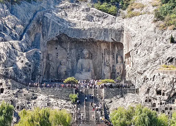 Lotus-Flower Cave, Longmen Grottoes