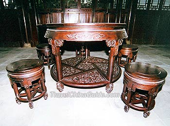 Furnishing of the Ming Dynasty in Mingdao Hall
