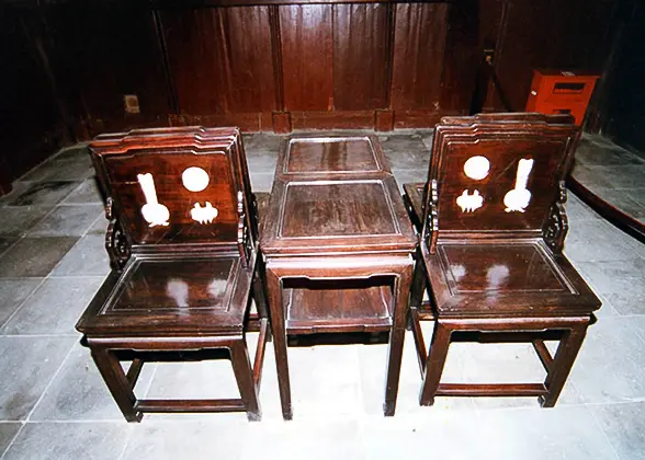 Furnishing of the Ming Dynasty in Mingdao Hall