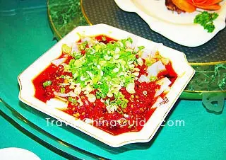 Clear Noodles in Chili Sauce, Sichuan Restaurant