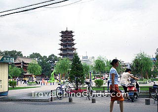 The nine-storey pagoda