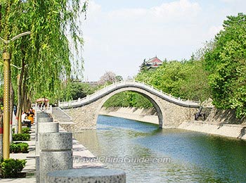 Xi'an City Wall Park in Spring