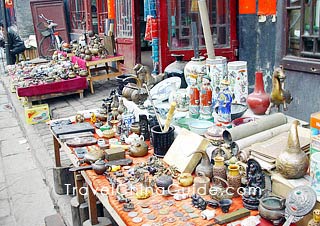 Souvenirs sold at Ancient Ming-Qing Street 