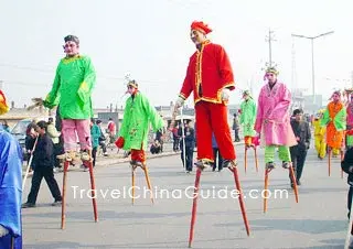 Walking on Stilts