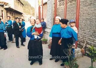 Old Han Minority People in Anshun