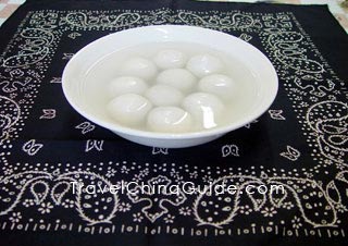 Yuanxiao, special food for Chinese Lantern Festival