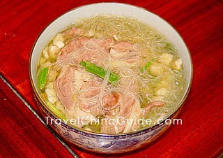 Yang Rou Pao Mo, typical food of Hui Minority in Shaanxi