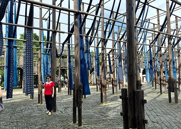 flower-printed blue cloth workshop, Wuzhen