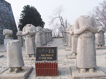 Stone Statues of 61 Foreign Officials, Qianling Mausoleum, Tang Dynasty
