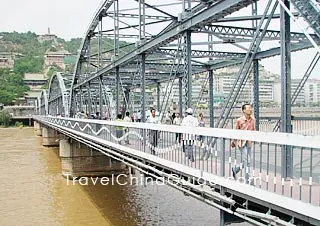 Zhongshan Bridge, Lanzhou