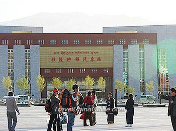 Liuwu Long-Distance Bus Station in Lhasa