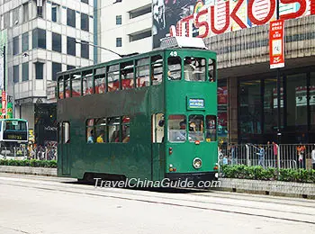 Tram in Hong Kong