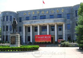 The Memory Hall of Jiangxi Revolutionary Martyr shows the great history of Jiangxi Province.