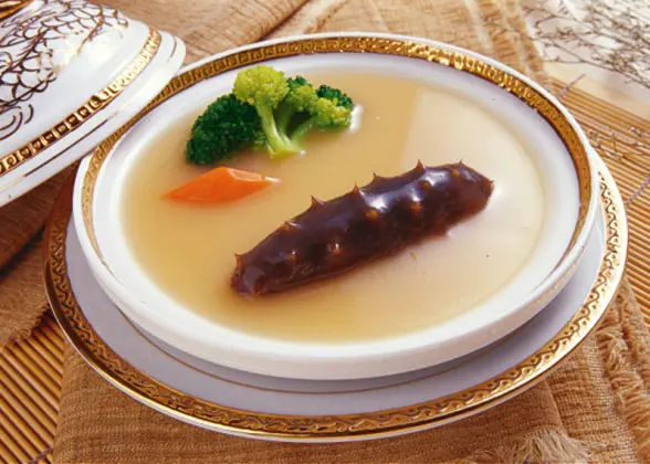 Sea Cucumber in Potage.