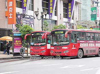 Public Bus in Chongqing