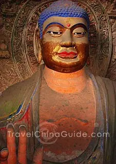 The Amitabha, the biggest Buddha statue in Shaanxi