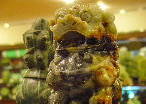 Jade lion