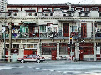 Old area of Shanghai