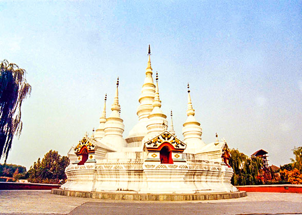 White Pagoda, Chinese Ethnic Culture Park