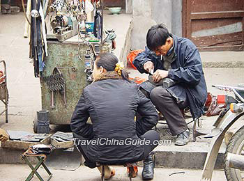 Local life in Hancheng, Shaanxi