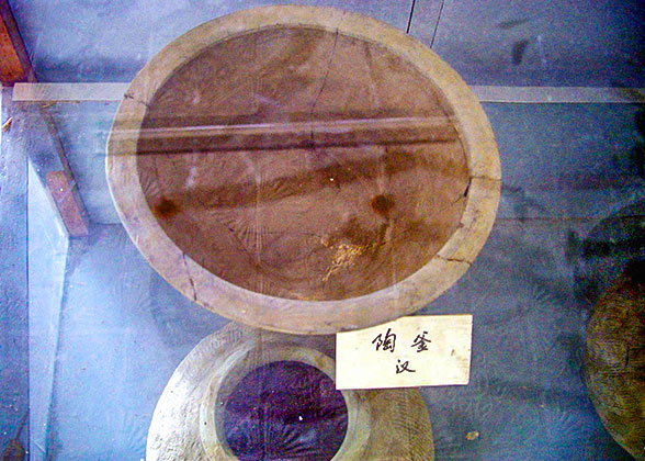 Exhibits in Yangguan Museum