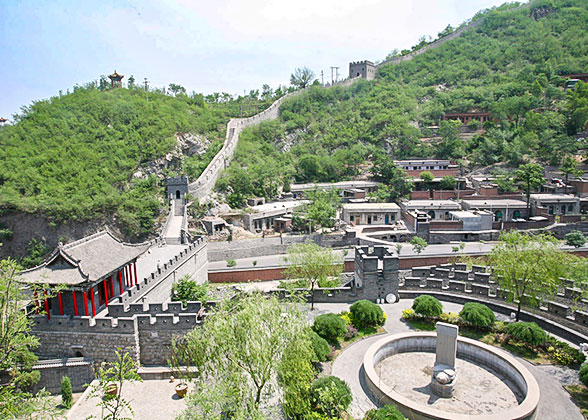 Gu Pass of Great Wall Overlook