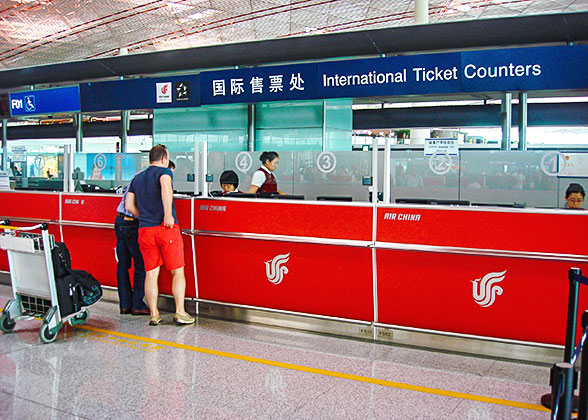 International Ticket Counters