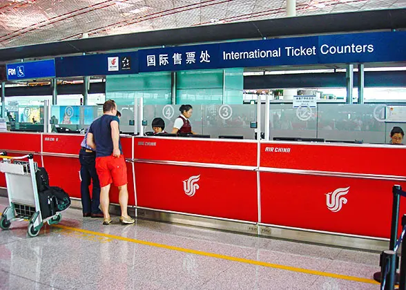 International Ticket Counters