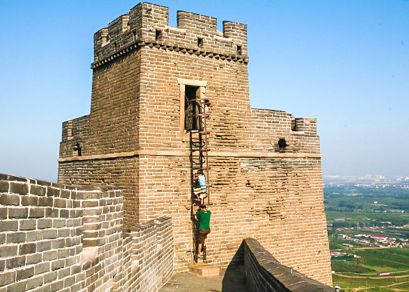 Great Wall at Jiaoshan Mountain