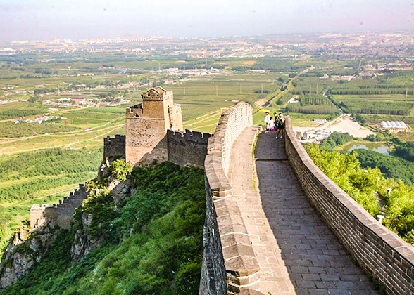 Overlook at Jiaoshan Great Wall