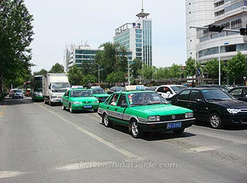 Taxis in Shijiangzhuang