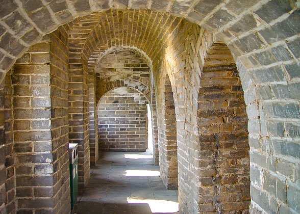 The Interior of a Great Wall Beacon Tower