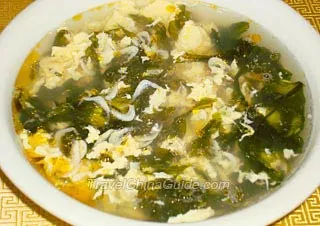 Seaweed and Egg Soup