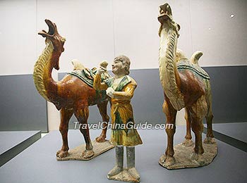 Statues of Ethnic Hu People and Camels
