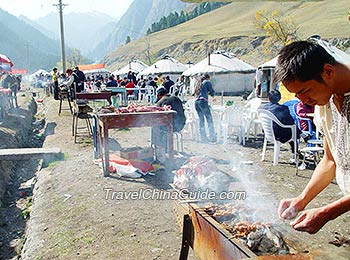 Barbecue, Southern Pasture in Xinjiang