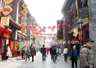 Street with Food Stores