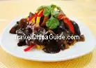 Black Fungus with Mashed Garlic