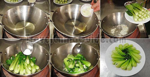 Stir-fry Green Vegetables