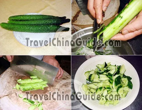 Ingredient of Sweet Sour Cucumber