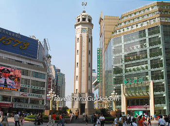 Jiefangbei shopping area