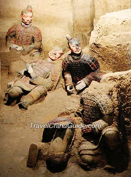 Pieces of Terracotta Warriors