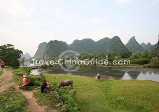 Picturesque Li River